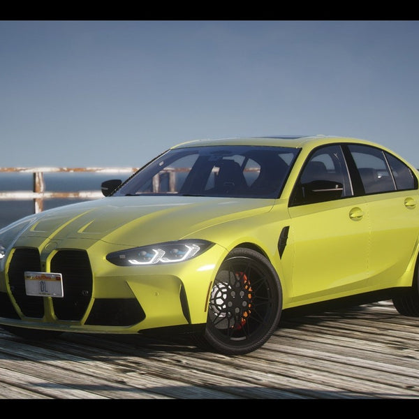 Game BMW M3 G80 | Debadged | Custom Sound - DigitalLatvia