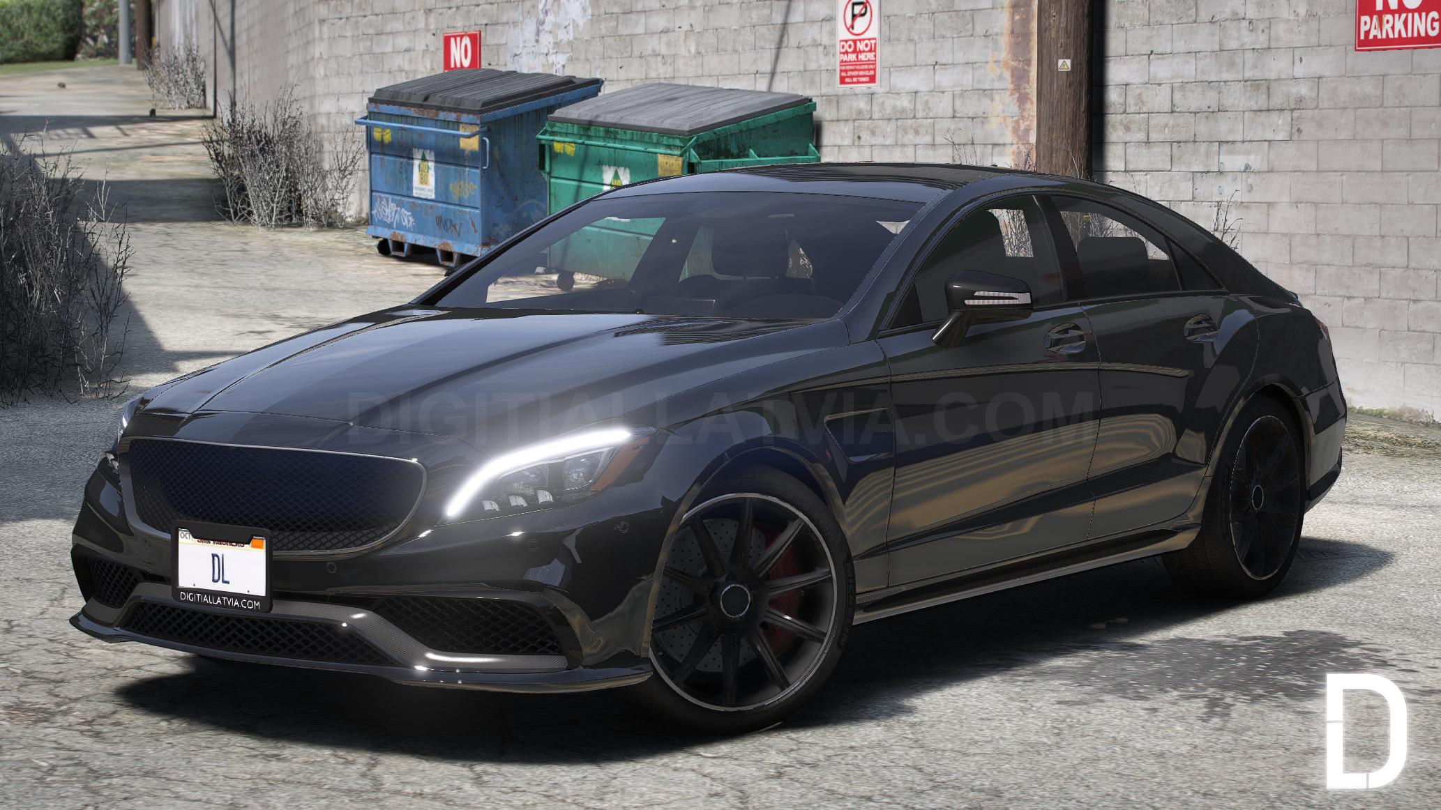 Mercedes-Benz CLS 63s AMG 2018 | Debadged - FiveM ready