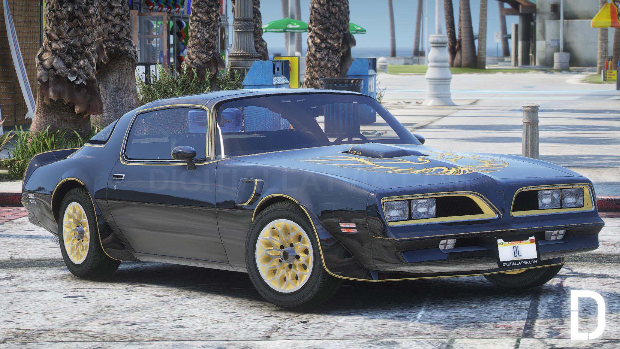 FiveM Pontiac Firebird Trans Am Y82 1977 | Debadged – DigitalLatvia