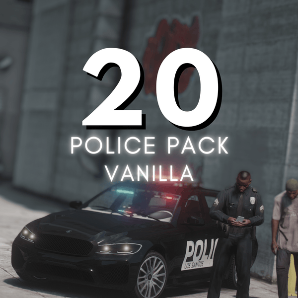 Game Police Vanilla Pack | 22 Vehicles | Callsigns | Templates - DigitalLatvia
