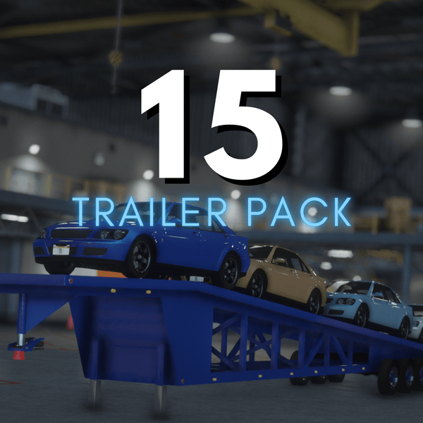Trailer Pack | 15 Trailers - FiveM ready - DigitalLatvia