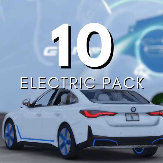 FiveM 10 Electric Car Pack - DigitalLatvia