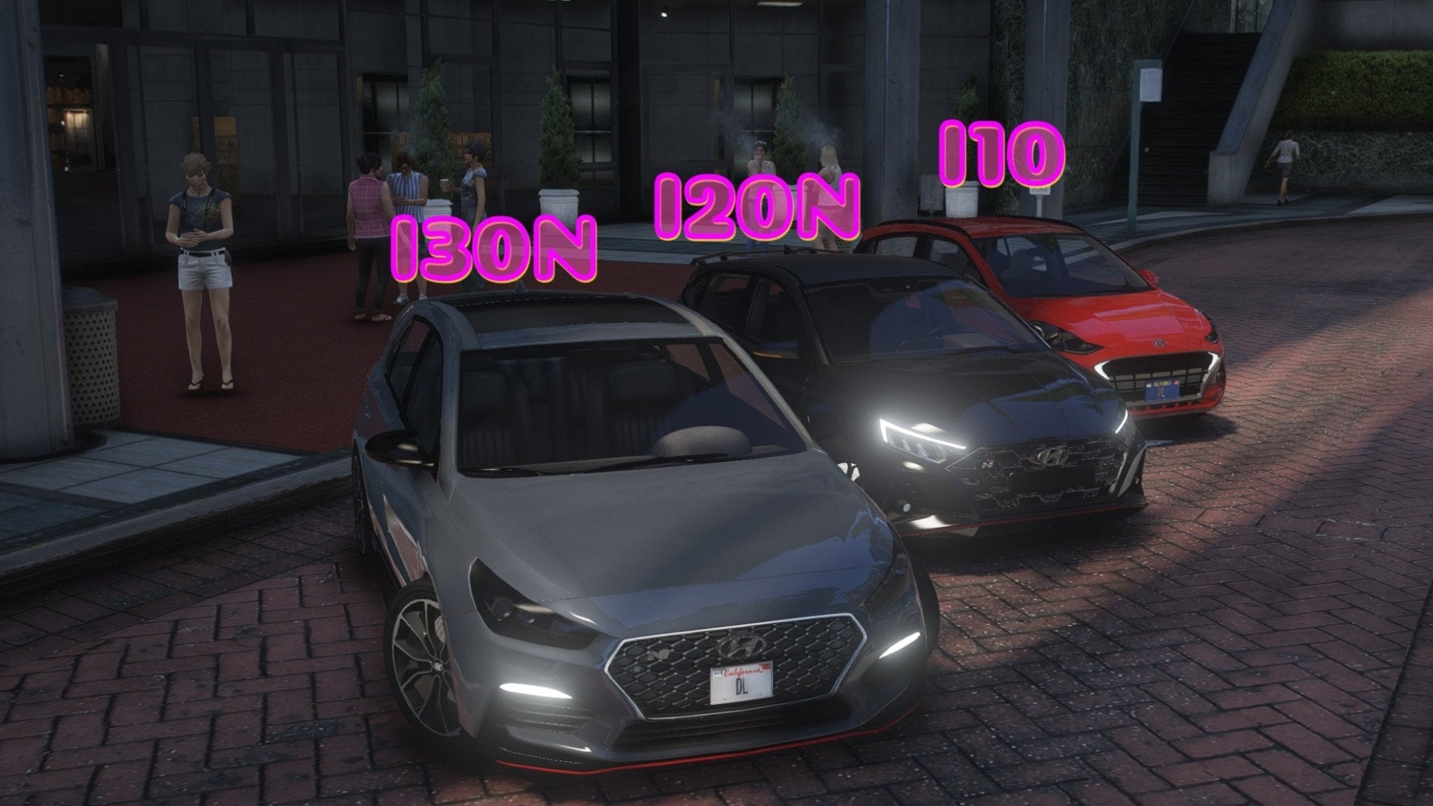 FiveM 10 Hyundai Car Pack - DigitalLatvia