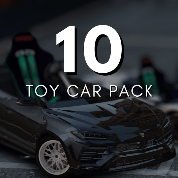 10 Toy Car Pack - FiveM ready - DigitalLatvia
