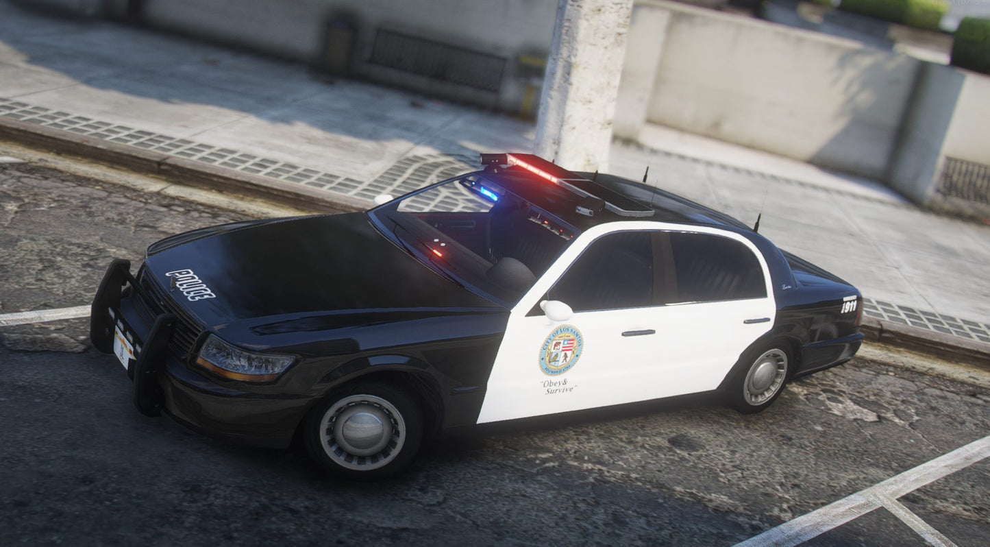 Police Vanilla LSPD Pack | 10 Vehicles | Callsigns | Templates