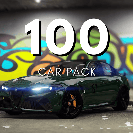 FiveM 100 Car Pack - DigitalLatvia