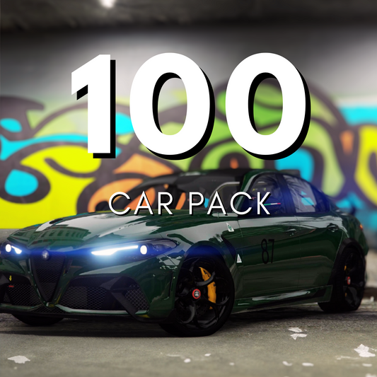 Pack de 100 voitures | Optimisé !