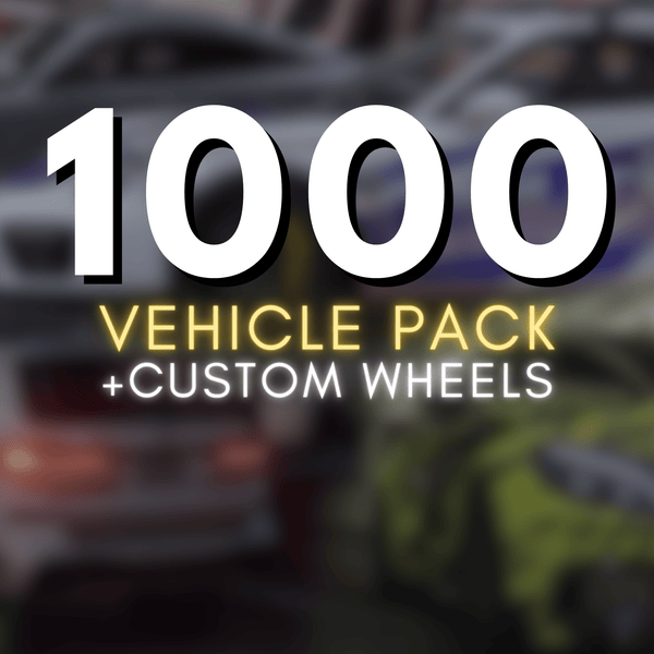 1000 Vehicle + Wheel Pack
