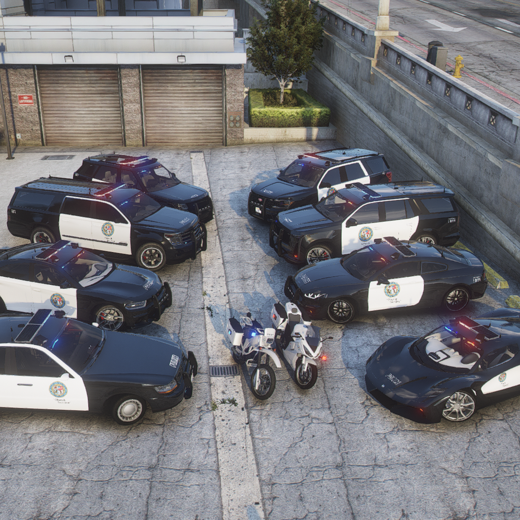 Police Vanilla LSPD Pack | 10 Vehicles | Callsigns | Templates