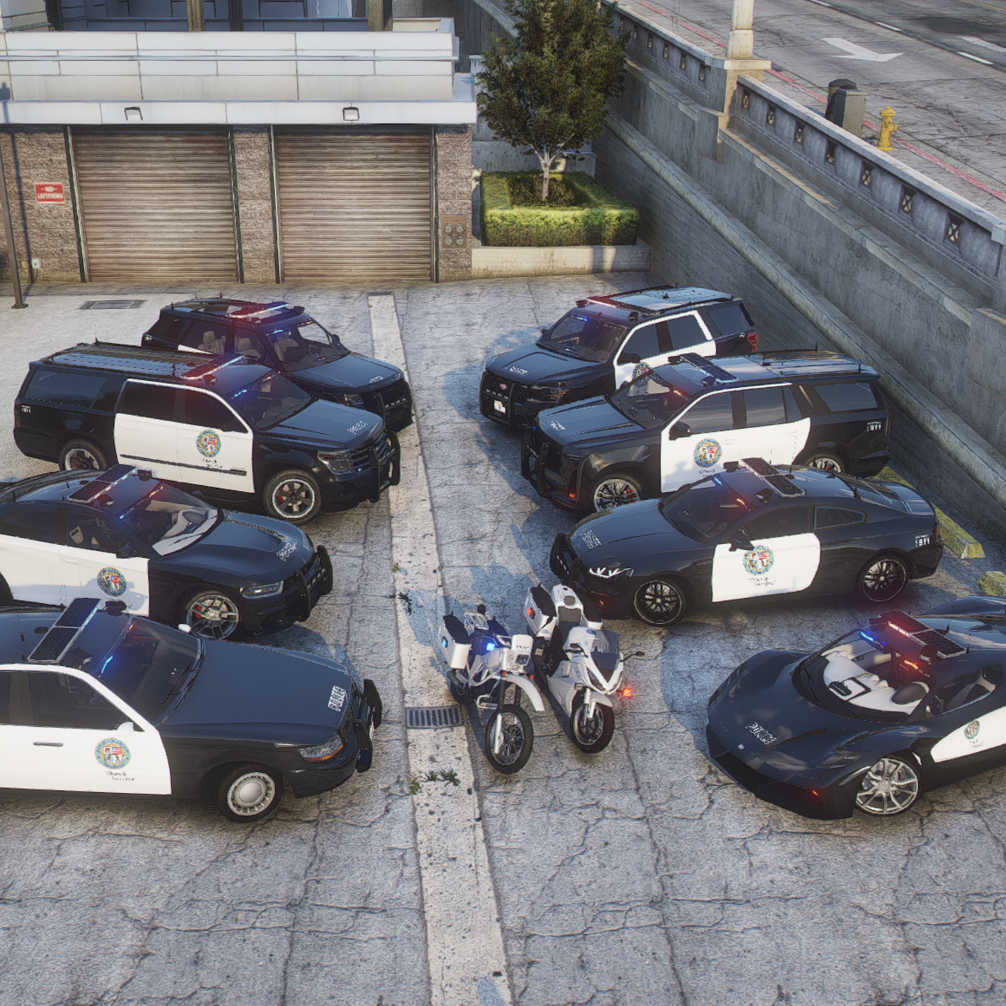 Police Vanilla LSPD Pack | 10 Vehicles | Callsigns | Templates