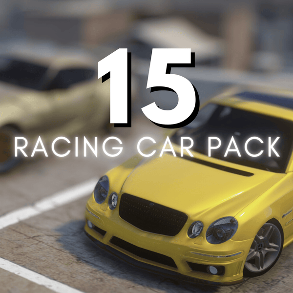 Pack de 15 voitures de course | Optimisé !