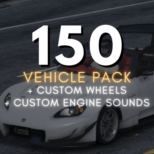 FiveM 150 Vehicle + Sound + Wheel Pack - DigitalLatvia
