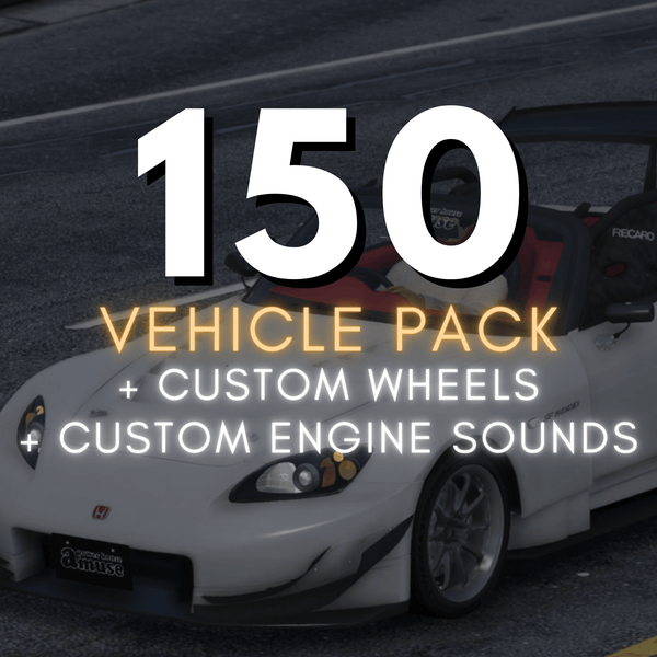 150 Vehicle + Sound + Wheel Pack