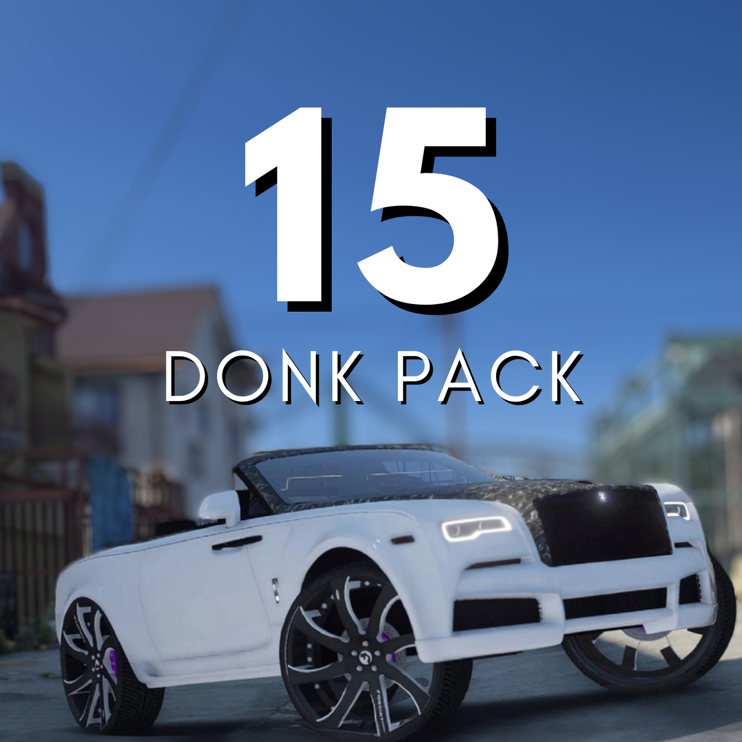 Donk Car Pack: 15 CARS