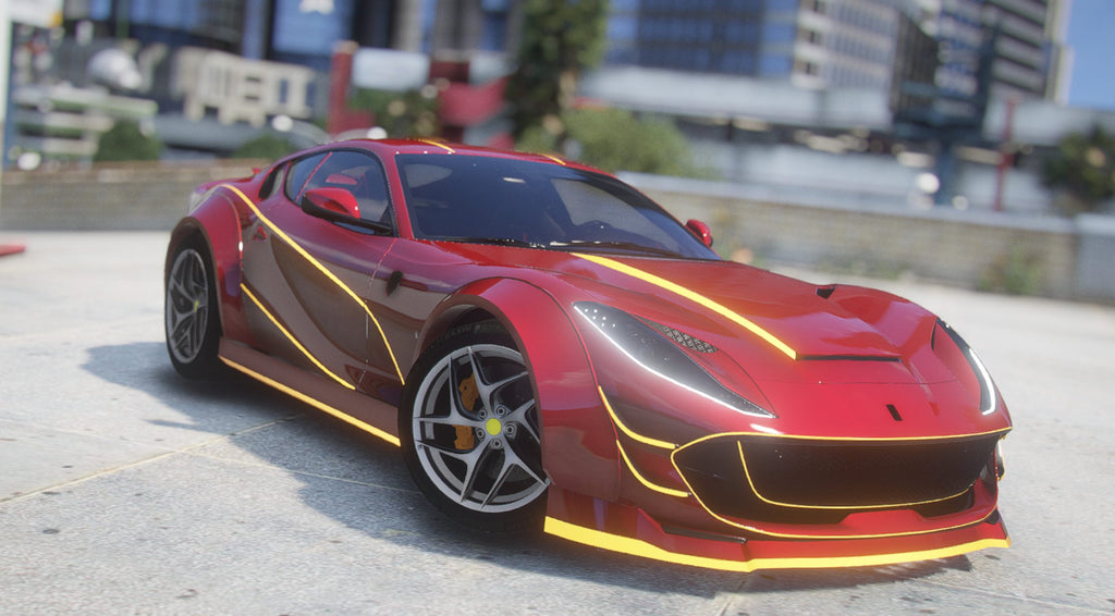 FiveM Ferrari 812 Superfast Debadged