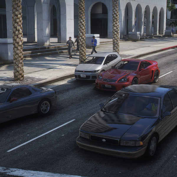 DLC Cars in Traffic