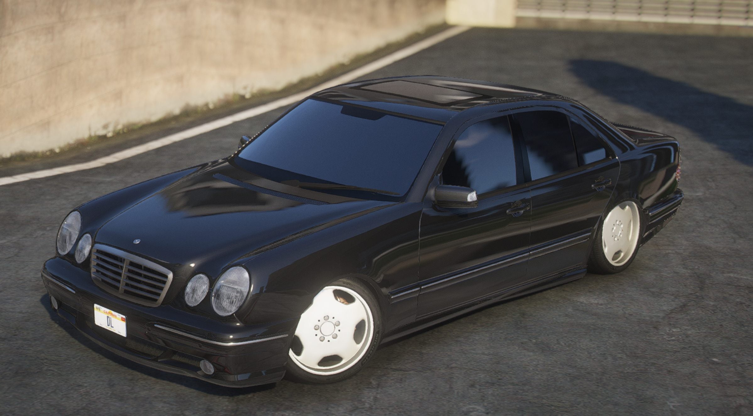 Mercedes E55 | Debadged