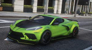 Chevrolet Corvette C8 Widebody | Debadged