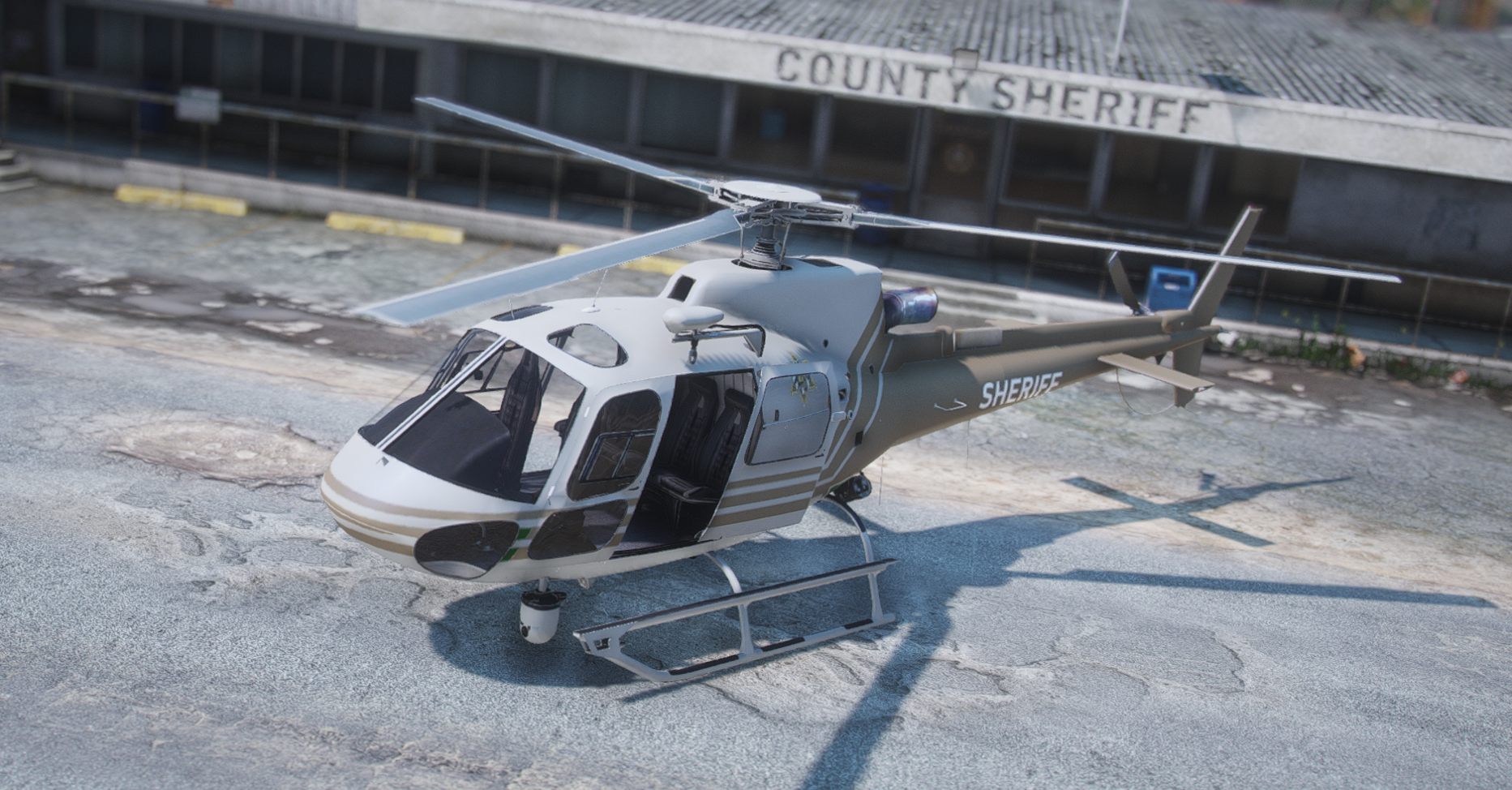 Sheriff Helicopter | Template