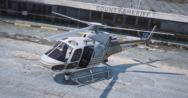 Sheriff Helicopter | Template