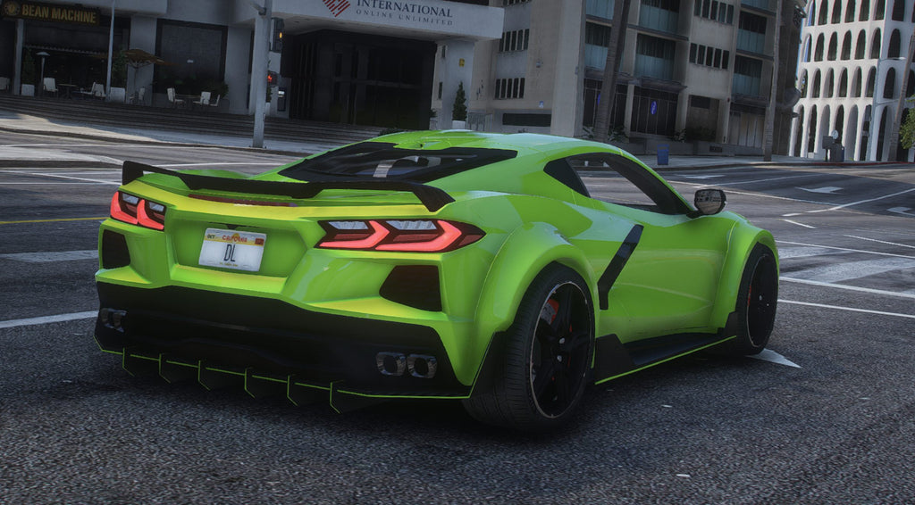 Chevrolet Corvette C8 Widebody | Debadged