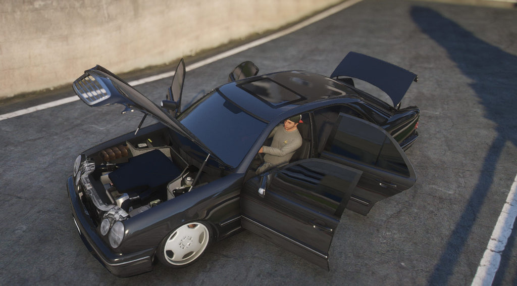 Mercedes E55 | Debadged