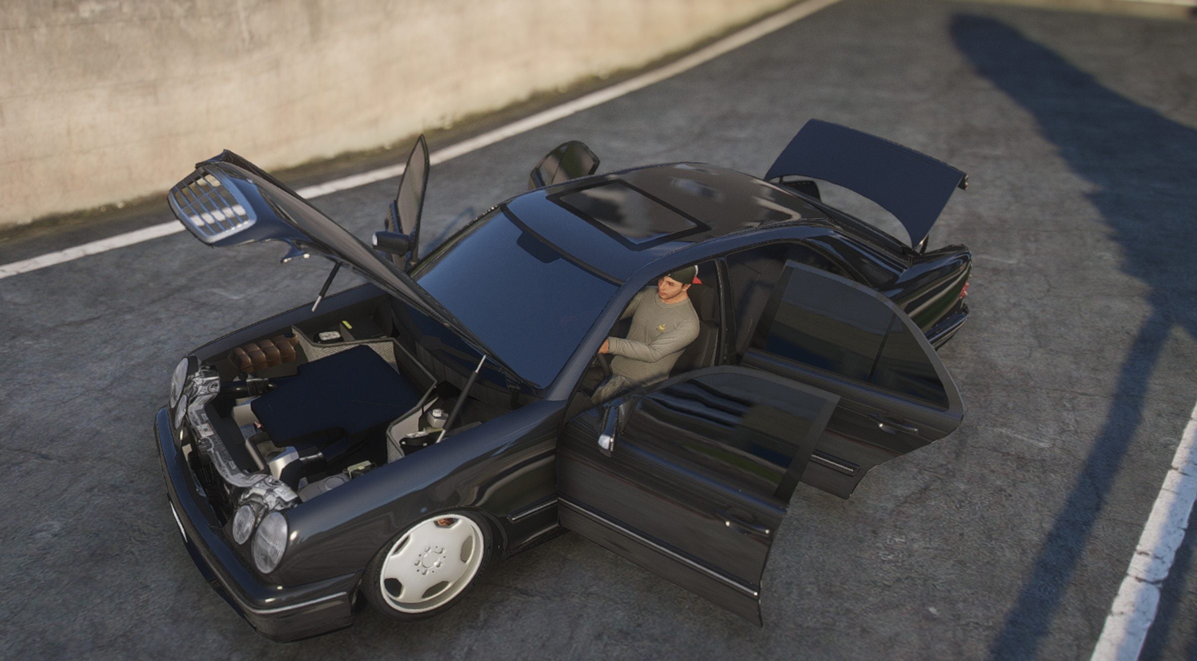 Mercedes E55 | Debadged