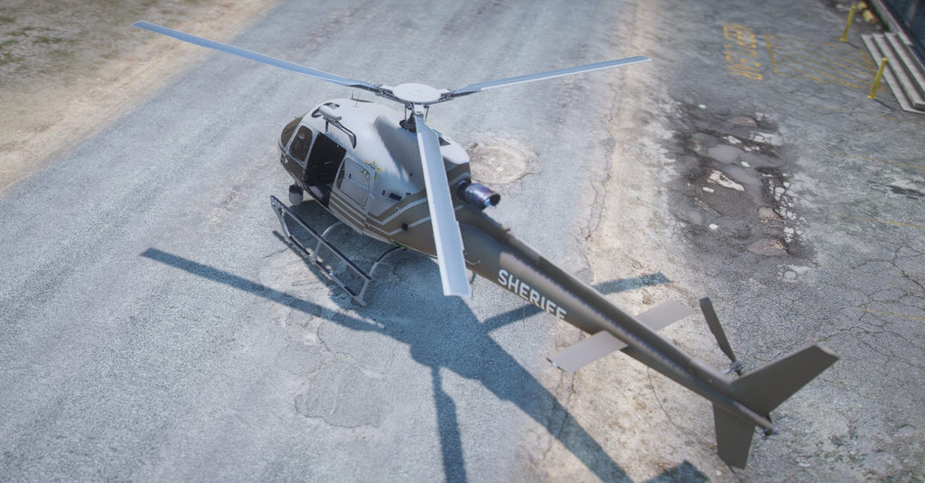 Sheriff Helicopter | Template