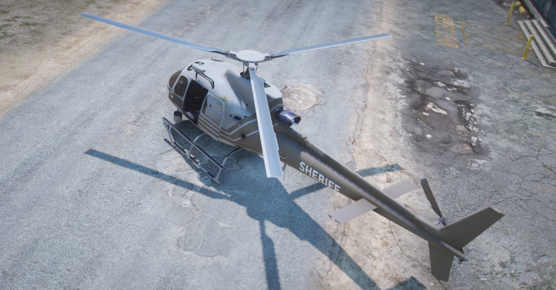 Sheriff Helicopter | Template