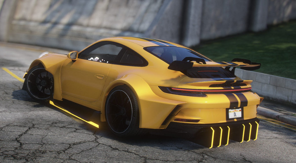 Porsche GT3RS 992 Hycade Animated | Debadged
