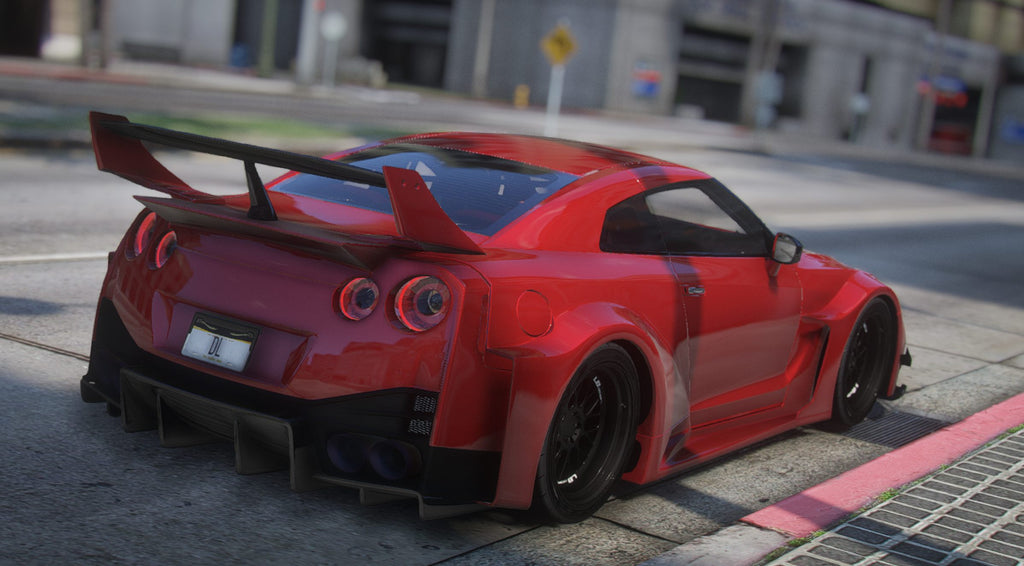 Nissan R35 LibertyWalk | Debadged