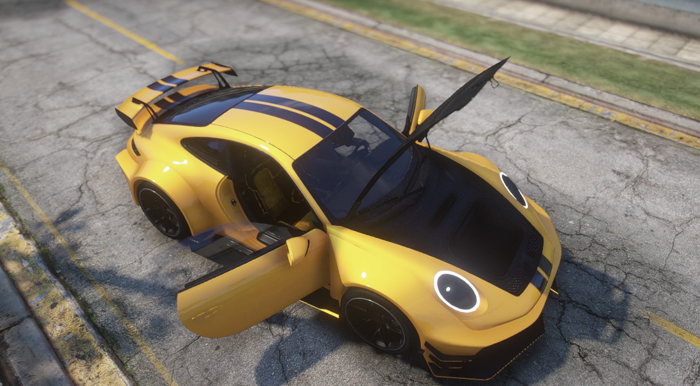 Porsche GT3RS 992 Hycade Animated | Debadged