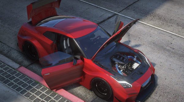 Nissan R35 LibertyWalk | Debadged