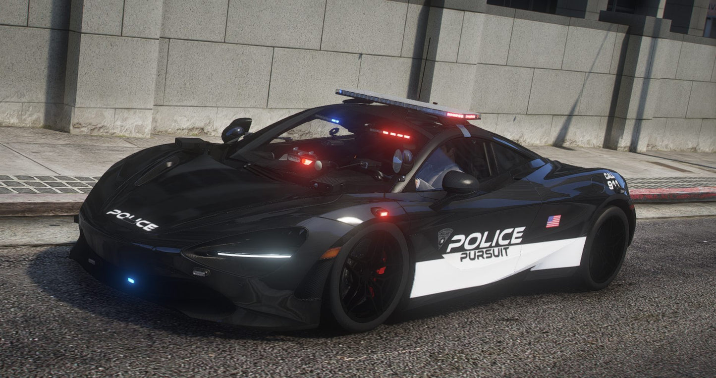 Debadged Police Pursuit Car Pack | 10 Vehicles | Templates