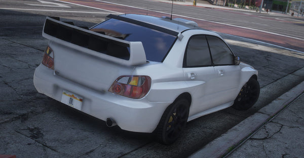 Subaru Impreza WRC | Debadged | Template