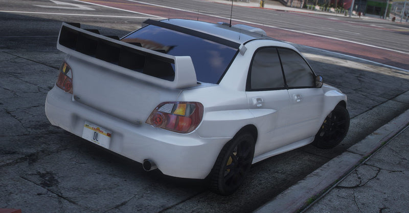 Subaru Impreza WRC | Debadged | Template