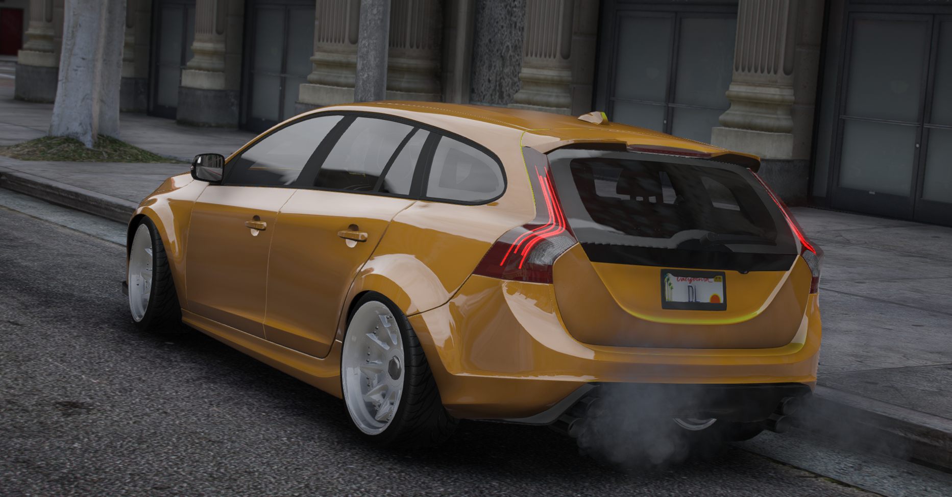 Volvo V60 Widebody | Abzeichen entfernt | Tuning