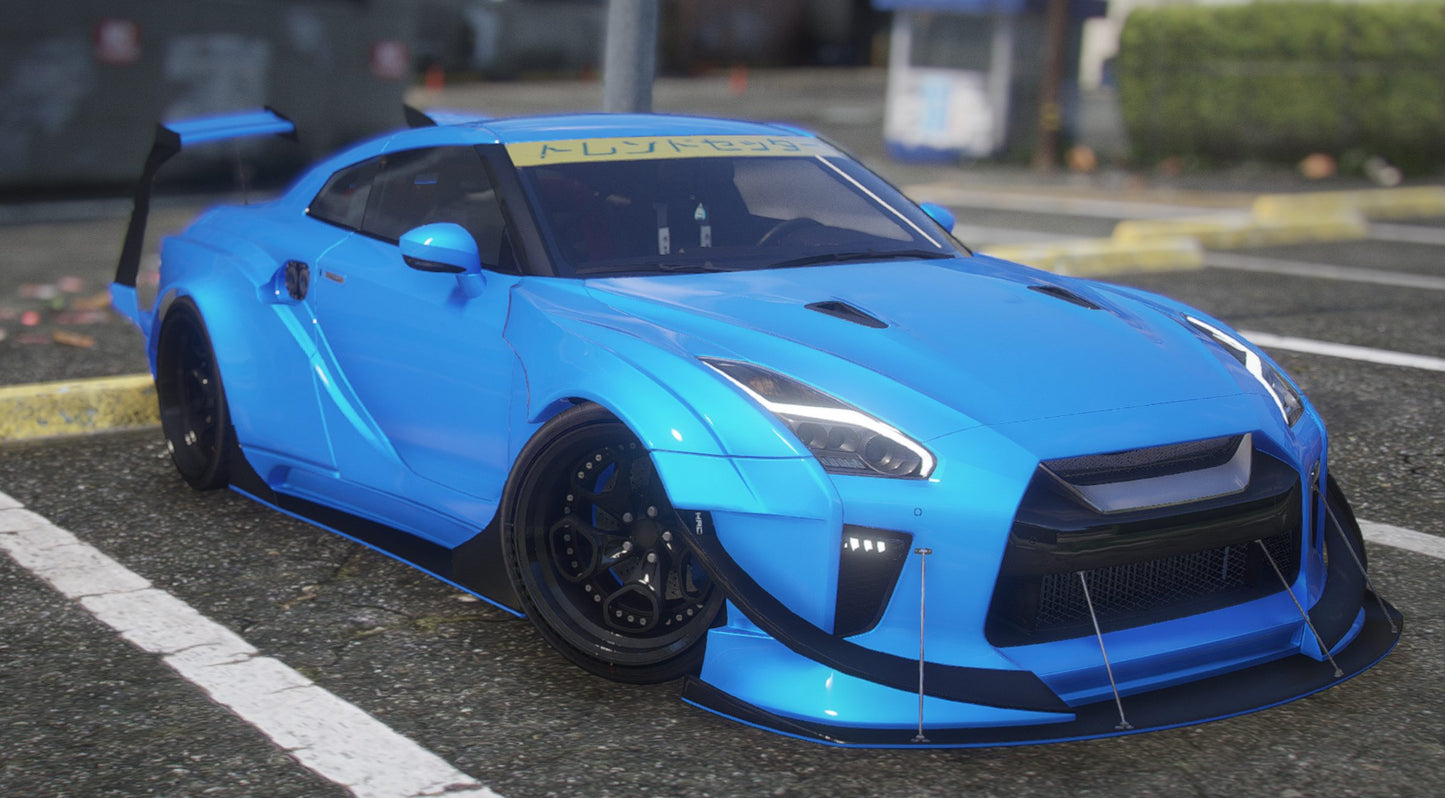 FiveM Debadged Nissan GT-R R35 Tuned – DigitalLatvia