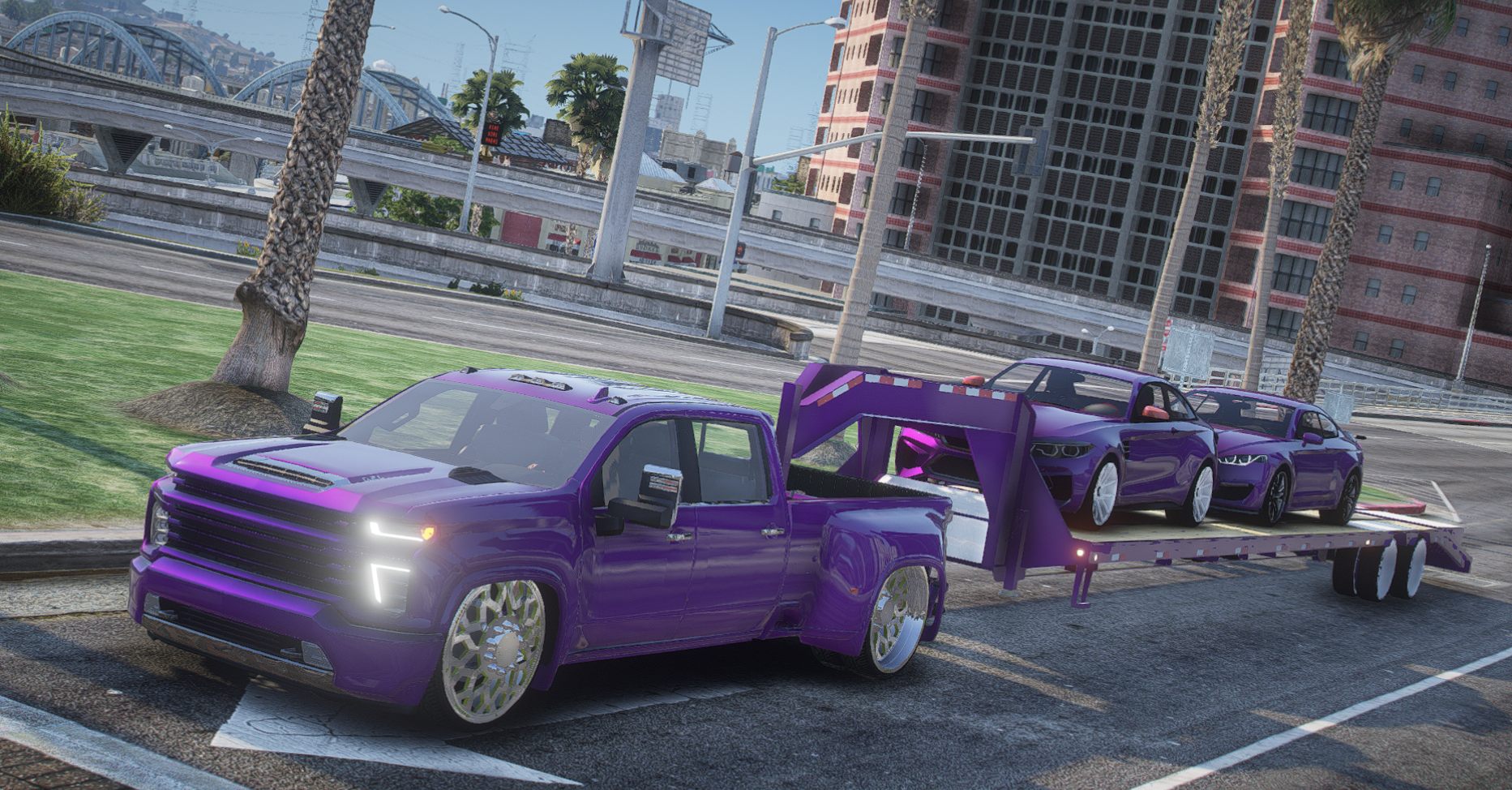 Debadged Tow 5 Car + Trailer Pack