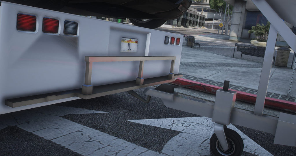 Brute Flatbed with Tow Hitch