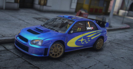 Subaru Impreza WRC | Debadged | Template