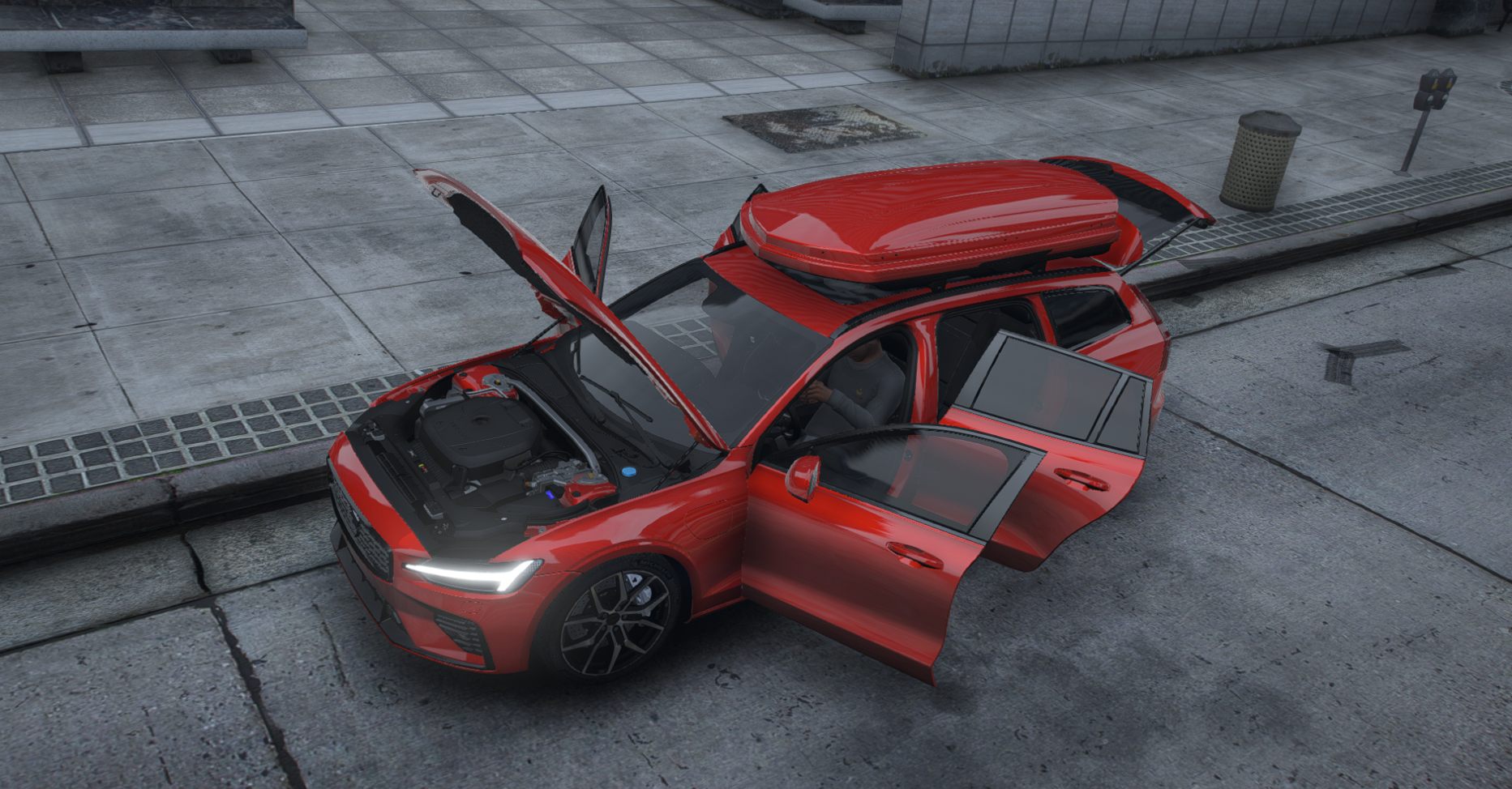 Volvo V60 2022 | Ohne Markenzeichen