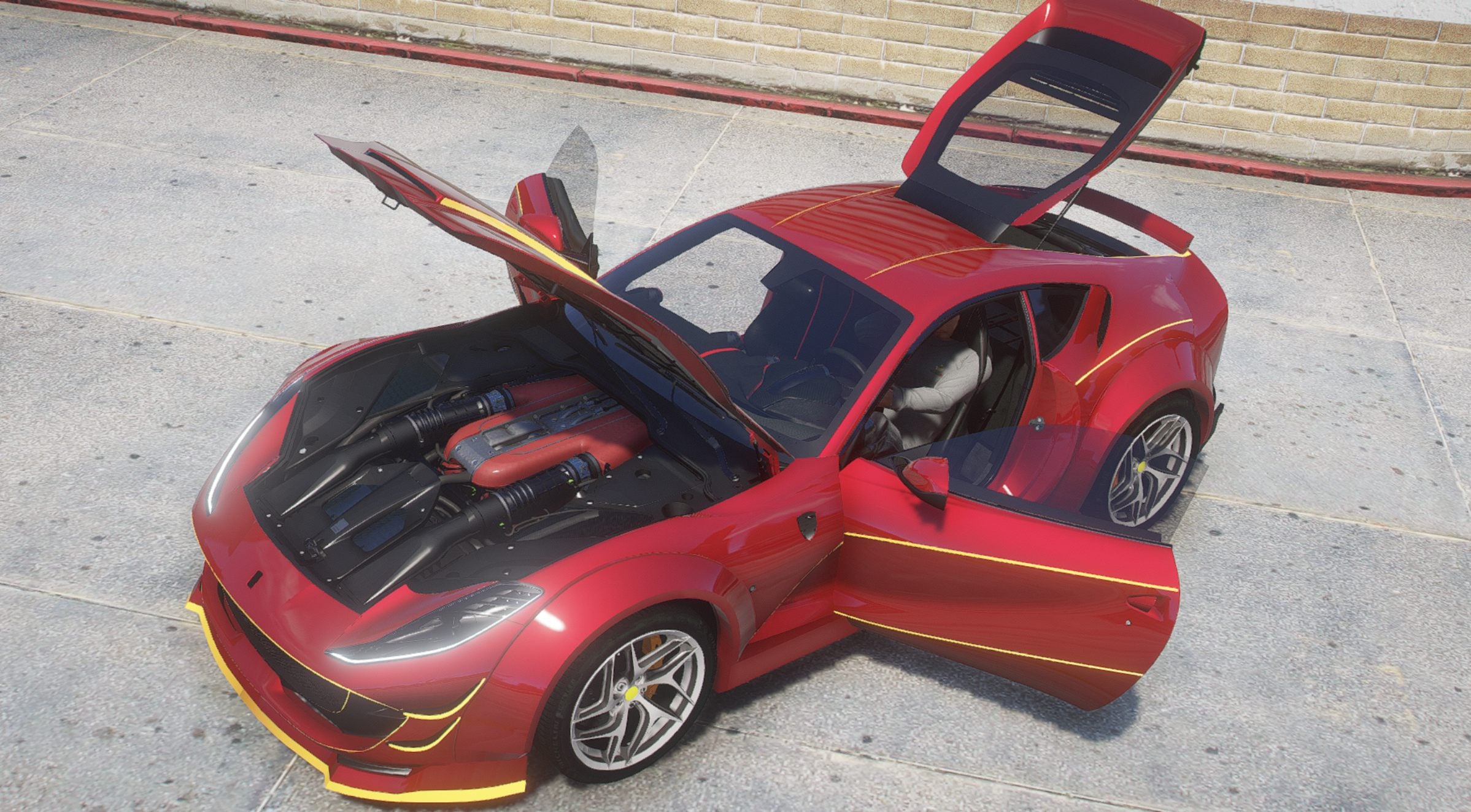 FiveM Ferrari 812 Superfast Debadged