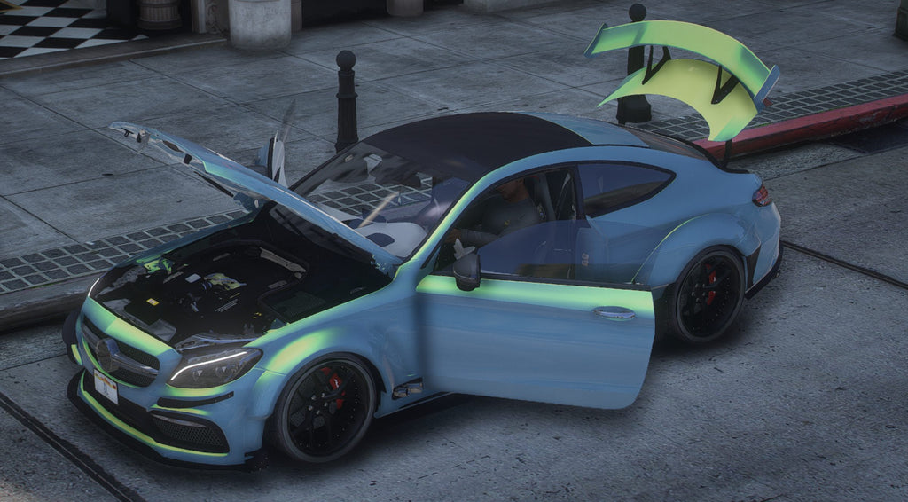 Mercedes C63S Widebody | Debadged