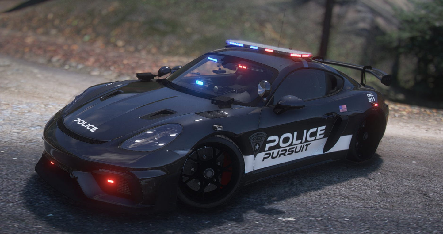 Debadged Police Pursuit Car Pack | 10 Vehicles | Templates