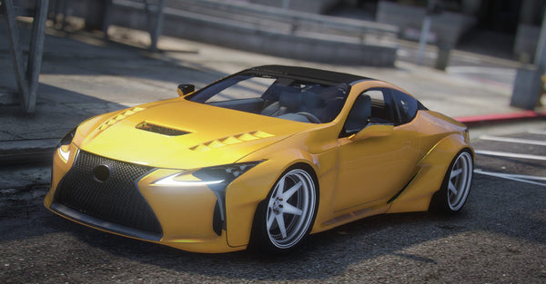 Lexus LC500 Widebody | Debadged | Tuning | Template