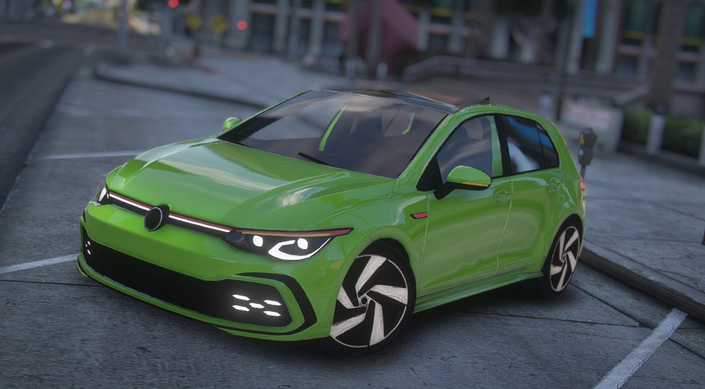 FiveM Volkswagen Golf Mk8 GTI | Debadged | DigitalLatvia