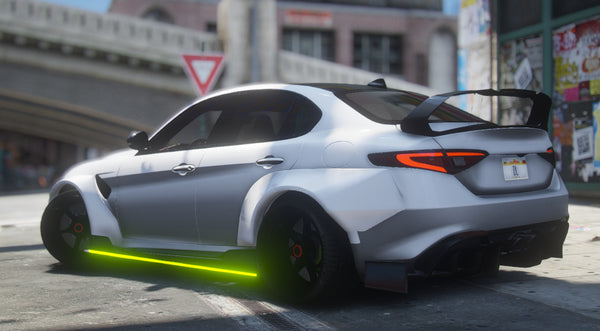 Alfa Romeo Giulia 2021 Animated | Debadged