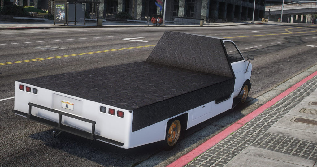 Brute Flatbed with Tow Hitch