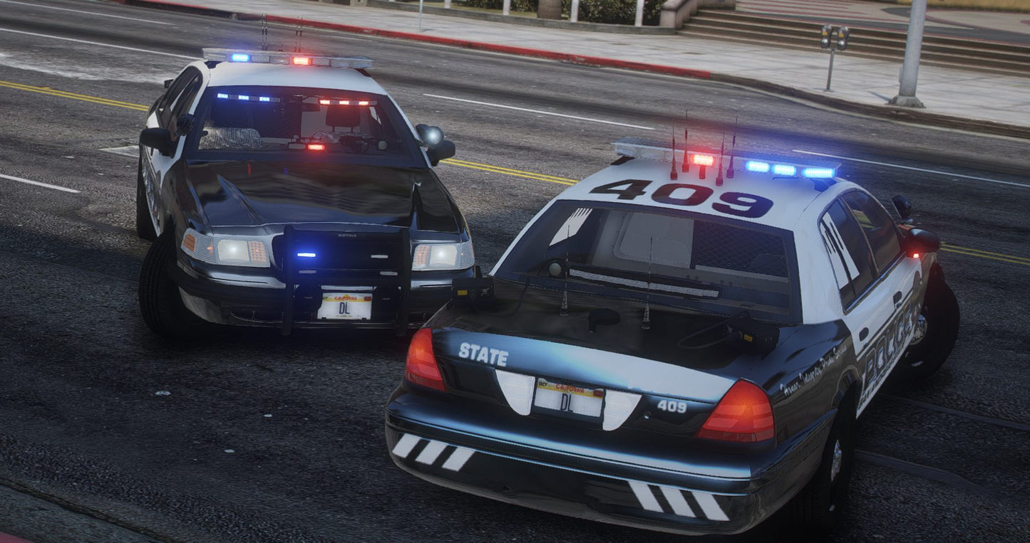 Debadged Police Pack | 15 Vehicles | Templates